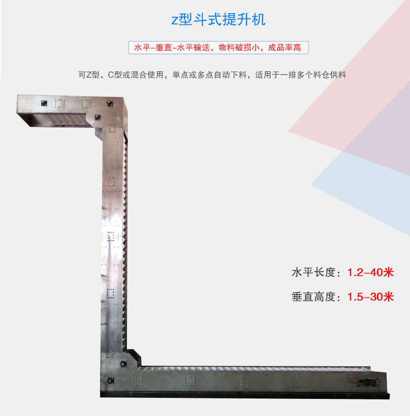 可Z型、C型或混合使用，單點(diǎn)或多點(diǎn)自動(dòng)下料，適用于一排多個(gè)料倉(cāng)供料