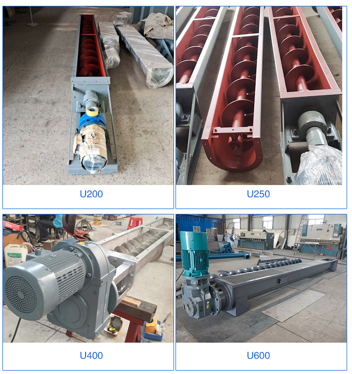 輸送量決定了螺旋輸送機型號的選擇，用戶所需輸送物料的產(chǎn)量越大，選擇的螺旋給料機型號也就越大